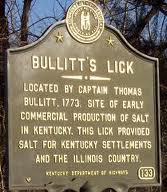 Bullitt's Lick