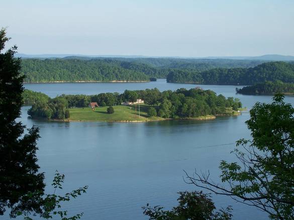 Trooper Island on Dale Hollow Lake Burkesville, Kentucky