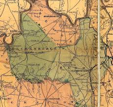 Map of Hardin County